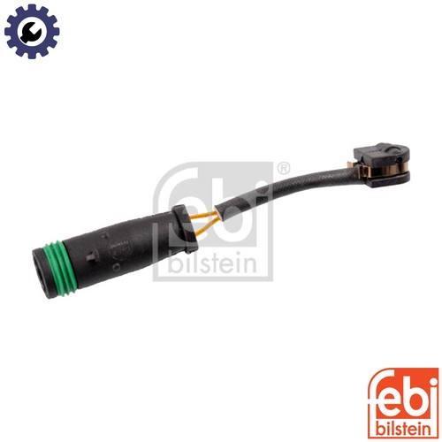 Warning contact brake pad - warning,