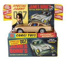 Corgi James Bond's Aston Martin D.B.5 (261) Diecast Car Model