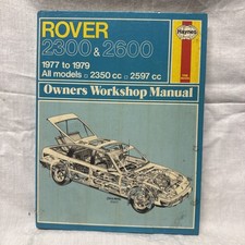 ROVER Haynes 2300 & 2600 1977