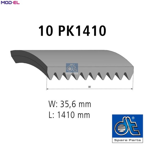 Vribbed belt 80742 - 4.80742, volvo