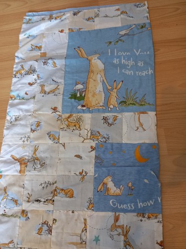 Handmade patchwork blanket - patchwork,