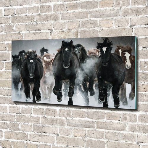 Glass picture wall art print