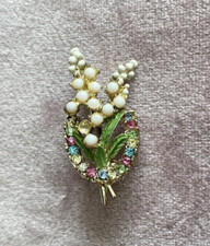 Vintage Gold Tone Lucky