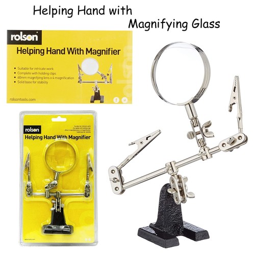 Helping third hand soldering - helping,