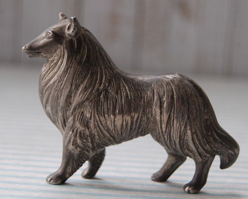 Metal rough collie shetland - collie,