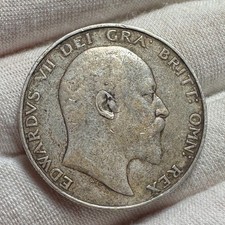 1902 Edward VII Silver Half