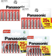 AA AAA Panasonic Genuine Industrial Carbon ZINC Batteries R6 LR3 LONG EXPIRY UK
