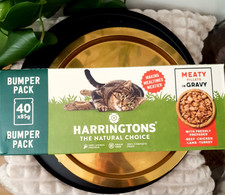 Harringtons - Wet Cat Food - Beef, Chicken, Lamb & Turkey in Gravy - 37x85g