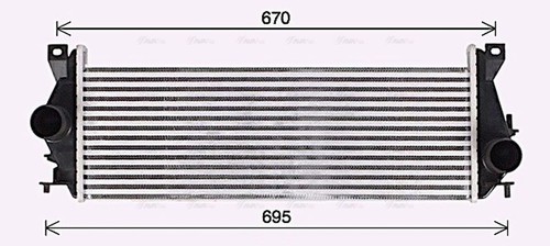 Ava charge air intercooler - charge,