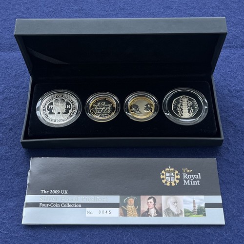 2009 silver proof piedfort - 2009,