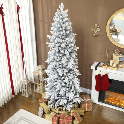7ft flocked artificial - 7ft,