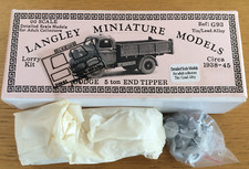 OO Langley Miniature Models boxed kit G93 Dodge 5 ton end tipper circa 1938-45