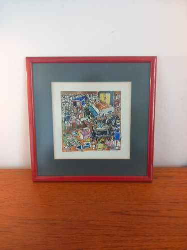 Original artwork 1980 framed - original,