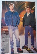 PETS SHOP BOYS 'Rent' song words magazine POSTER  17x11 inches