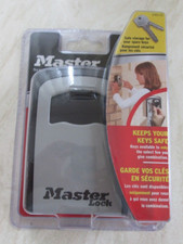 New - MASTER LOCK Key Safe Wall Outdoor Mounted Box Home Secure Storage