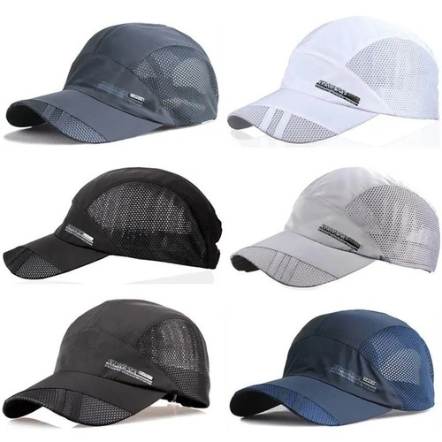 Men quick dry running - quick, cap