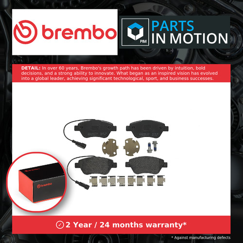 Brake pads set fits fiat - pads,