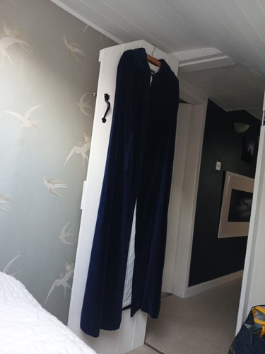 Vintage quad navy velvet - quad,