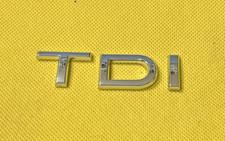 SKODA TDI - CAR BADGE / EMBLEM  - WILL REQUIRE NEW ADHESIVE TO REAR