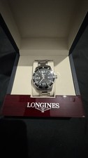 Longines Hydroconquest Black Dial Stainless Steel Luxury Men’s Quartz Watch