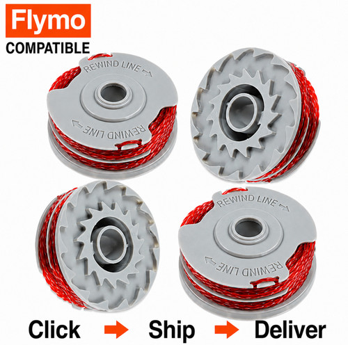 Pack compatible flymo fly021 - pack,