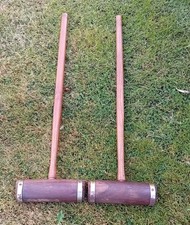 Vintage Wooden Croquet Mallets