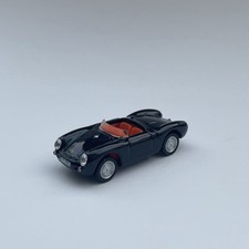 Cararama Porsche 550A Spyder - 1/72 Unboxed - Excellent/Mint - Rare Black