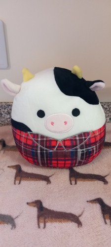 Squishmallow connor cow inch - cow,