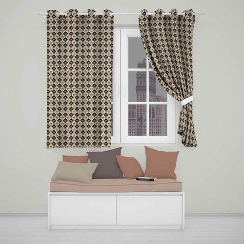 Blackout eyelet curtains warm - eyelet,