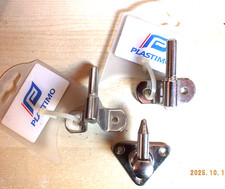 Lewmar & Plastimo Rudder Pintle Stainless Steel Job Lot of 3. NOS
