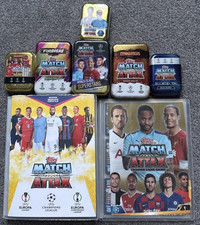22/23 Match Attax Binder Full With All 100 Clubs + FREE 19/20 Binder With Cards