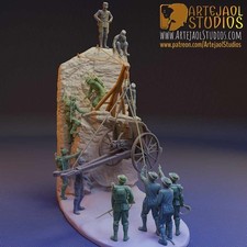 WW1 White War - diorama 1:16