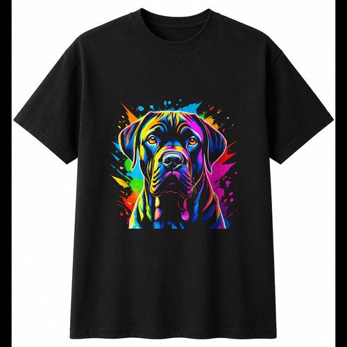 Cane corso shattered mens - shattered,