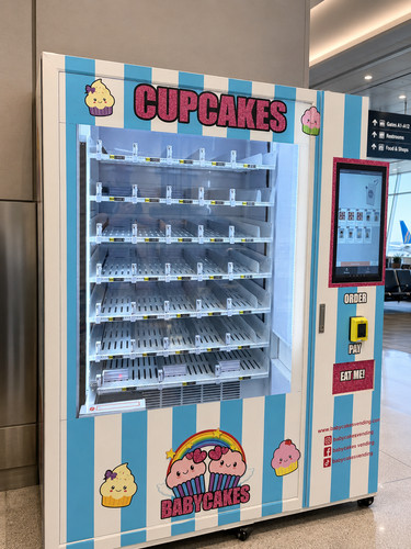 Refrigerated vending machine - vending,