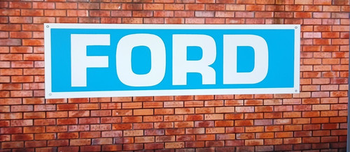 Ford banner tractor - ford, shed