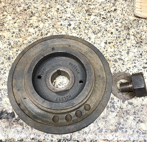 Mgb crankshaft pulley rubber - mgb,