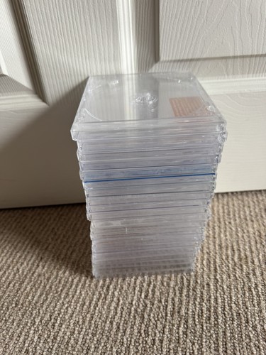 Empty clear jewel cases - clear, cd