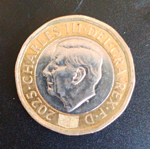 2025 one pound coin - 2025, (£1)