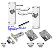 Victorian Scroll Lever Latch