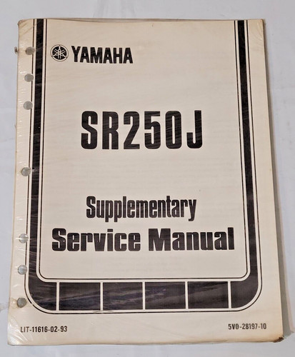1981 yamaha sr250j motorcycle - 1981,