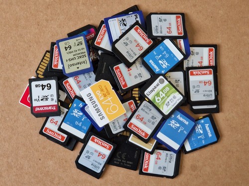 64gb sdxc memory cards - x,