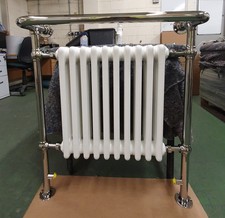 TL2323 ZEHNDER BALM085074CP BALMORAL CHROME TOWEL RAIL/HEATER. 850X735X250MM