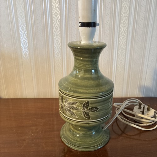 Vintage jersey pottery - jersey, lamp