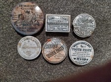 6 x  Vintage Pot Lids  A/F