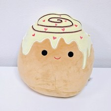 SQUISHMALLOW 8" Anita CINNAMON ROLL BUN SOFT TOY Valentine's Plush