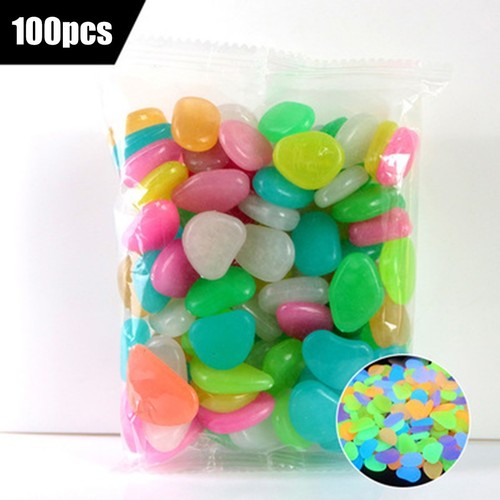 Glow the dark pebbles mixed - dark,