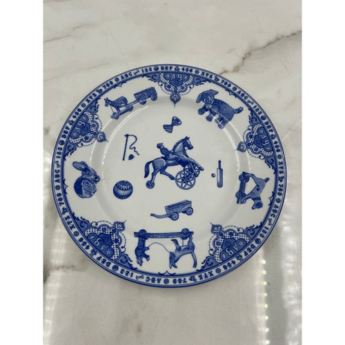 Spode edwardian childhood - spode, blue