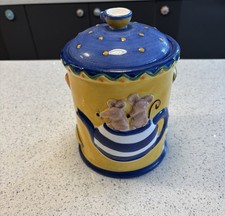 Vintage Rayware Ceramic Mouse Cookie Jar