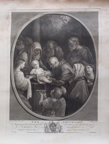 Massive 18thc etching after - massive,