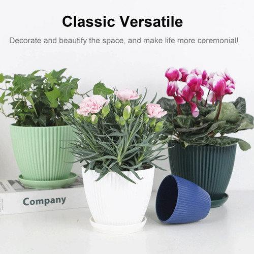 Resin planter pot - pot, with